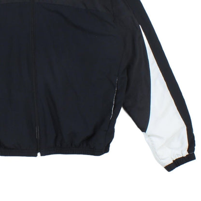 Mens Track Jacket Streetwear Logo Patch