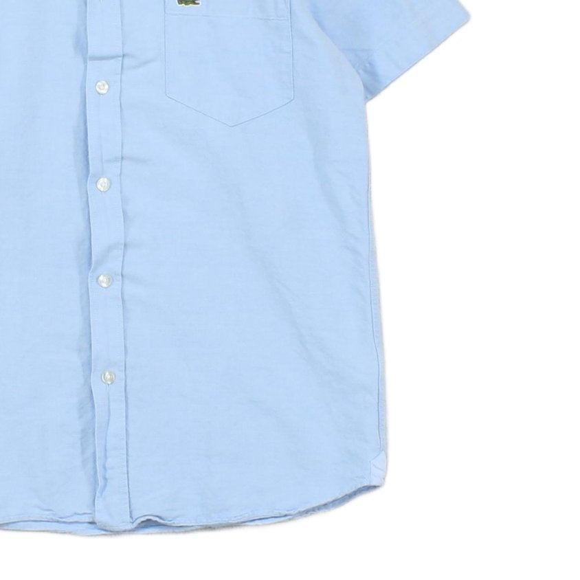 Mens Shirt Short Sleeve Button Up Regular Fit