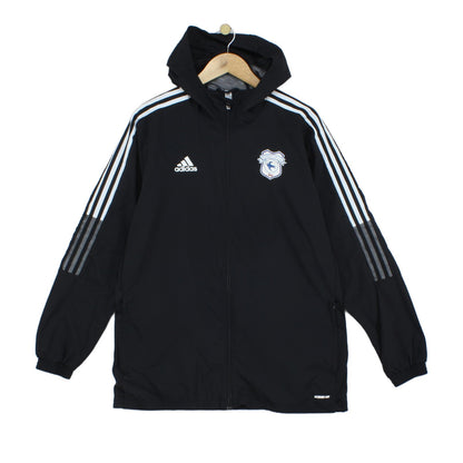Mens Track Jacket Full Zip Hooded