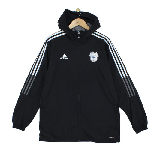 Mens Track Jacket Full Zip Hooded