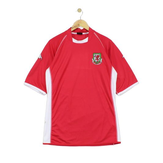Mens Wales 2002-04 Football Shirt Home Jersey