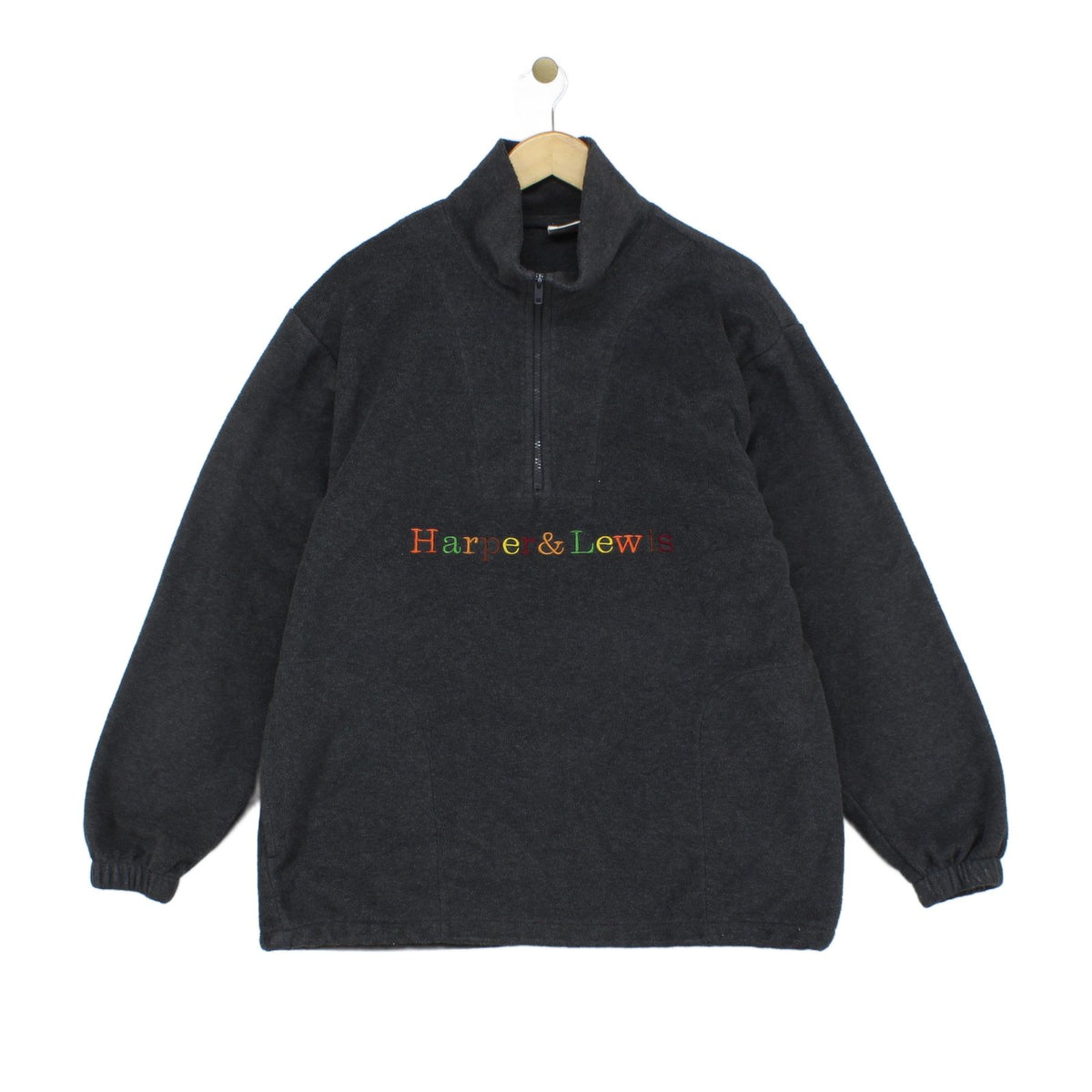 Mens 1/4 Zip Fleece Outdoor Embroidered