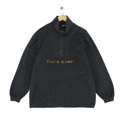 Mens 1/4 Zip Fleece Outdoor Embroidered
