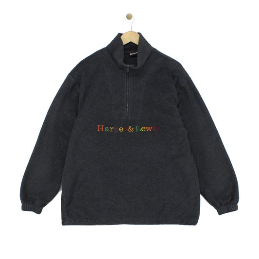 Mens 1/4 Zip Fleece Outdoor Embroidered
