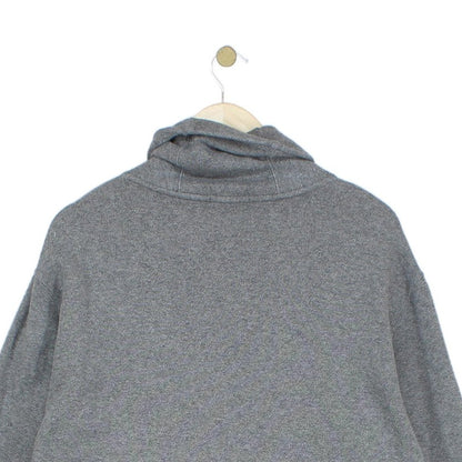 Mens Jumper Shawl Collar Ribbed Knit Cotton