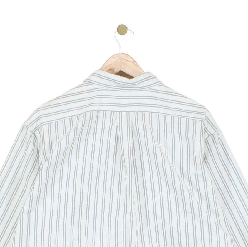 Mens Oxford Shirt Classic Fit Striped