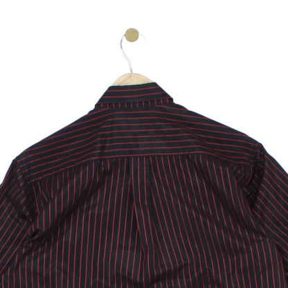 Mens Striped Shirt Made In Italy Short Sleeve