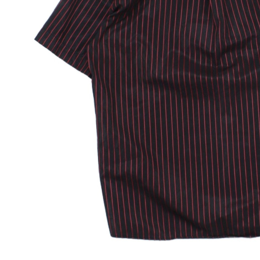 Mens Striped Shirt Made In Italy Short Sleeve