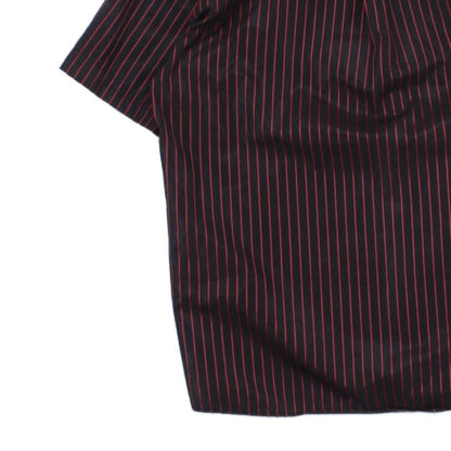 Mens Striped Shirt Made In Italy Short Sleeve
