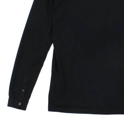 Mens Polo Shirt Long Sleeve Slim Fit
