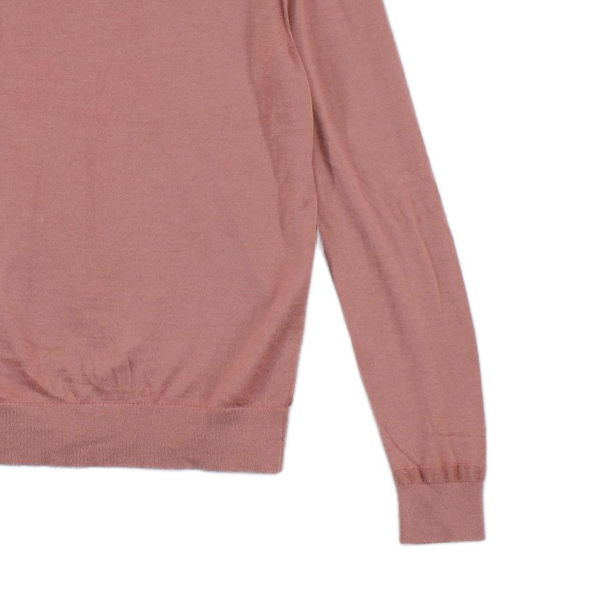 Mens Jumper Crew Neck Wool Silk