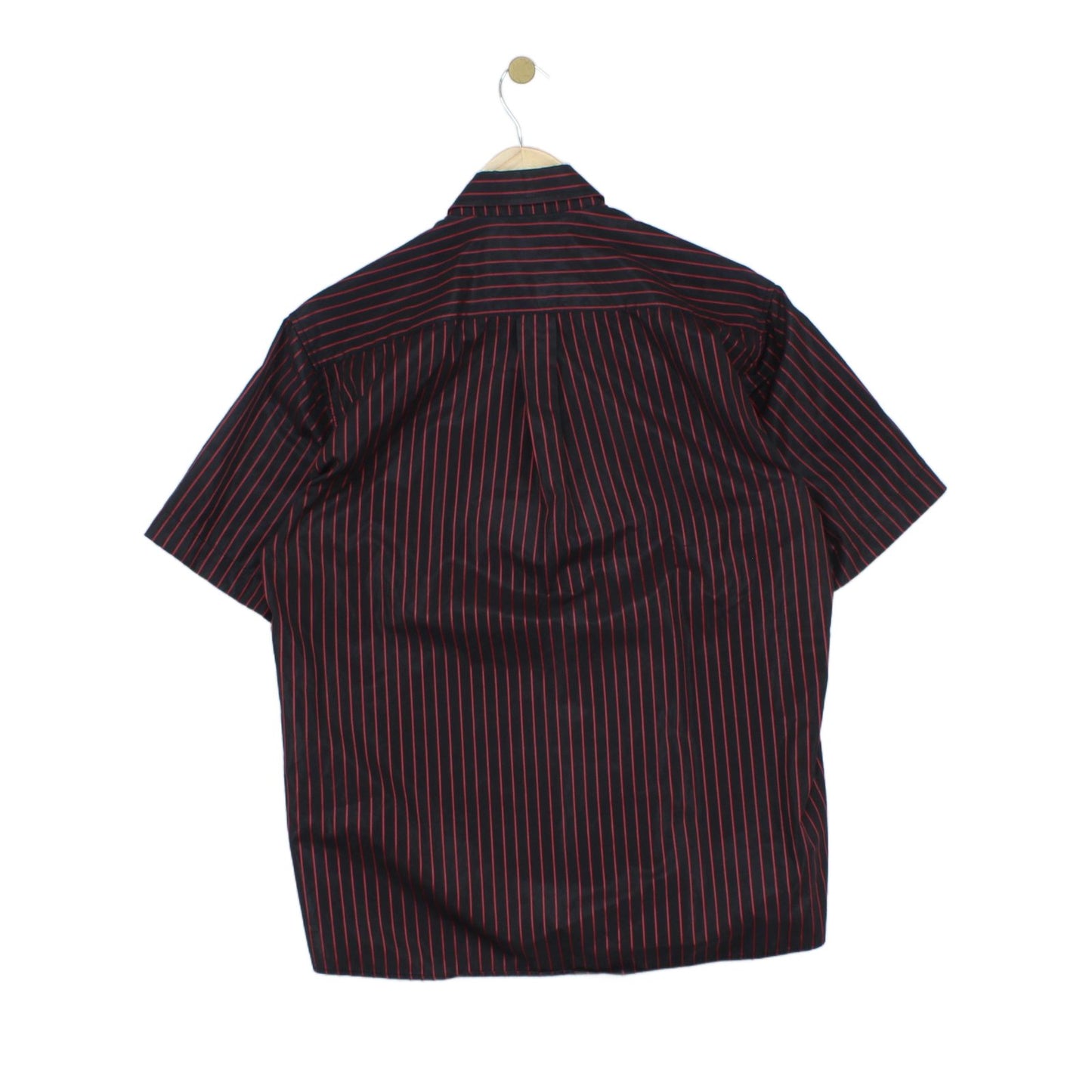 Mens Striped Shirt Made In Italy Short Sleeve