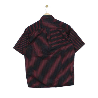 Mens Striped Shirt Made In Italy Short Sleeve