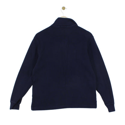 Mens 1/4 Zip Jumper Classic Cotton