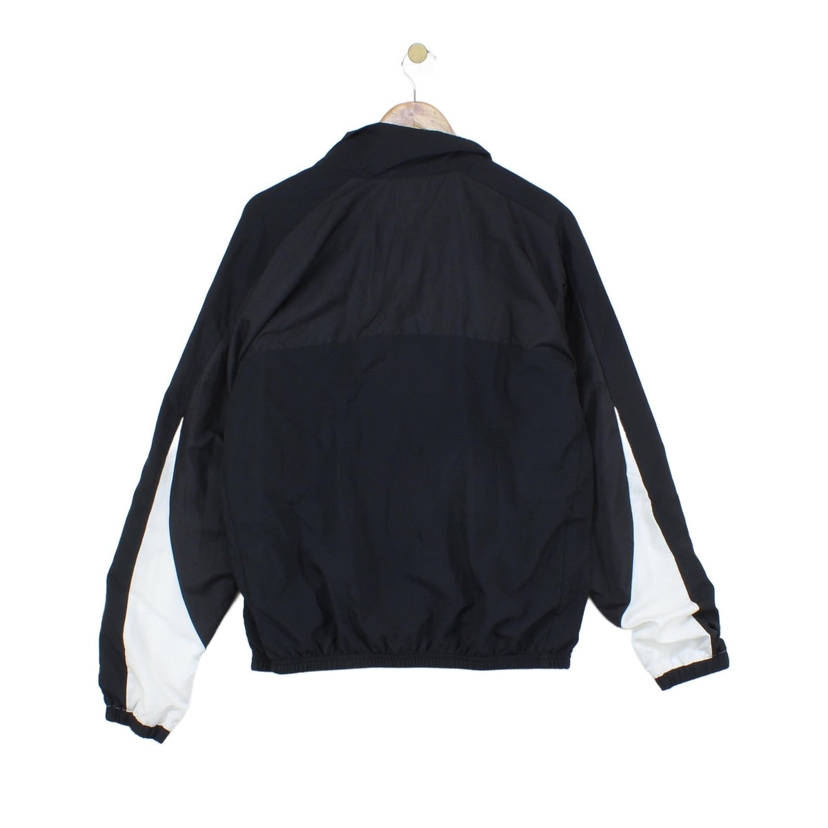 Mens Track Jacket Streetwear Logo Patch
