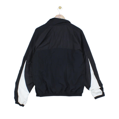 Mens Track Jacket Streetwear Logo Patch