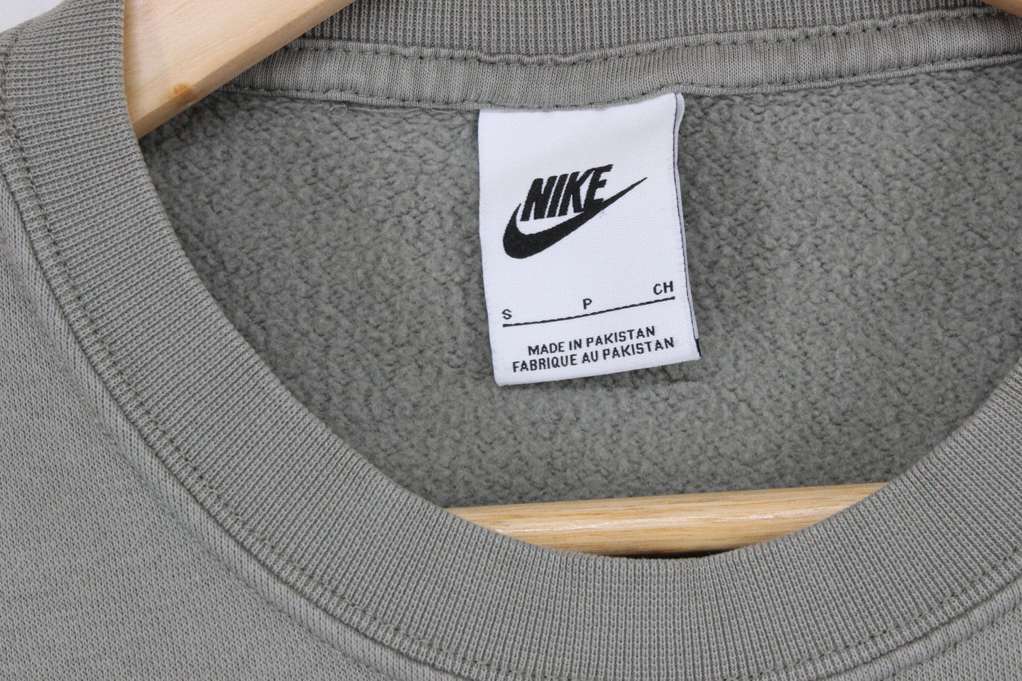 Mens Oversized Sweatshirt Swoosh Logo