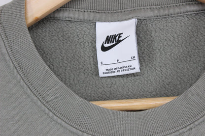 Mens Oversized Sweatshirt Swoosh Logo