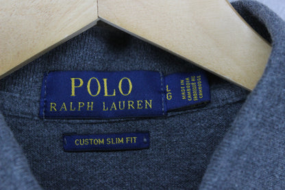 Mens Polo Shirt Slim Fit Short Sleeve Logo