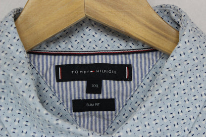 Mens Shirt Long Sleeve Button Down Slim Fit