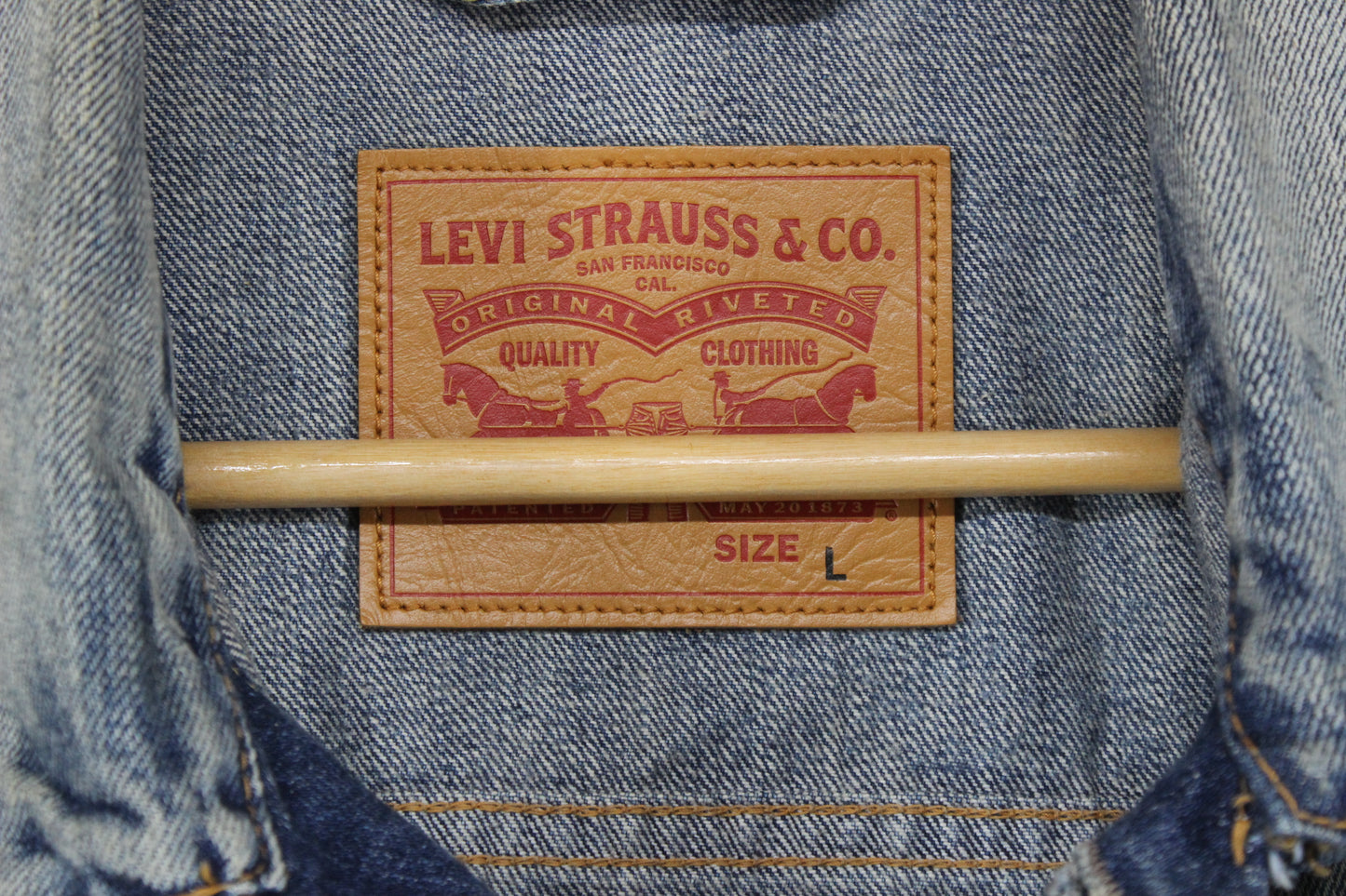 Mens Denim Jacket Made In Japan Distressed