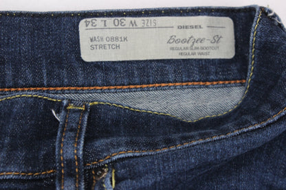 Womens Bootzee-St Jeans Bootcut Slim Fit Stretch