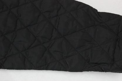 Womens Quilted Jacket Snap Button