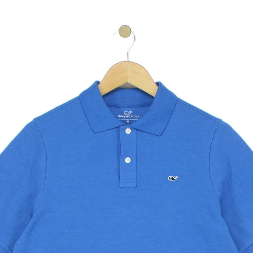 Boys Polo Shirt Short Sleeve Logo