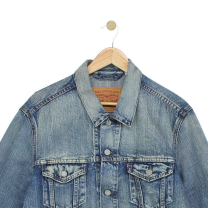 Mens Denim Jacket Made In Japan Distressed