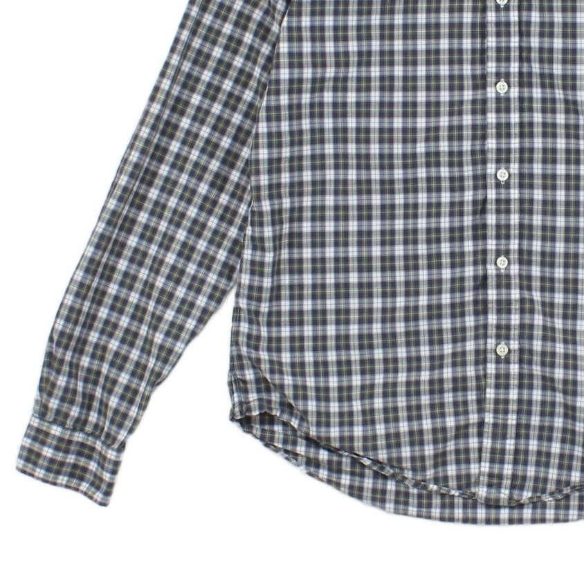 Mens Check Shirt Slim Fit