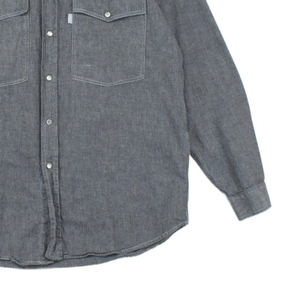 Mens Denim Shirt Made In Portugal Button Up