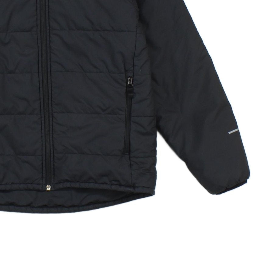 Boys Quilted Jacket Hooded Full Zip Outdoor