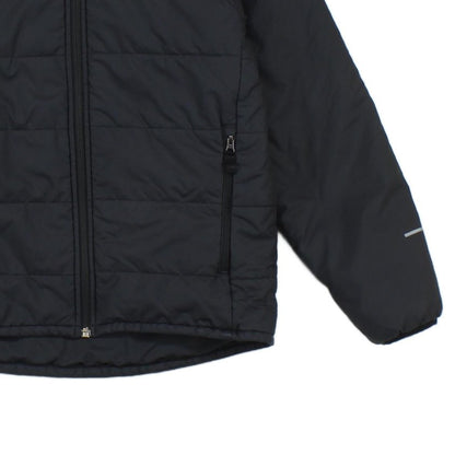 Boys Quilted Jacket Hooded Full Zip Outdoor