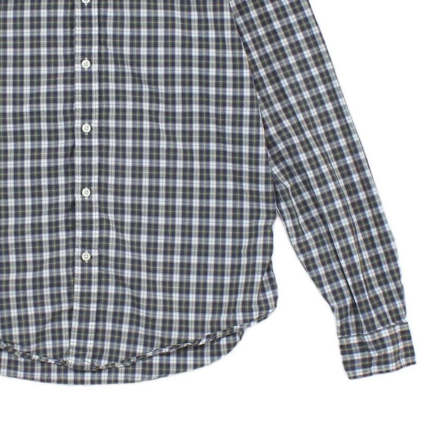 Mens Check Shirt Slim Fit