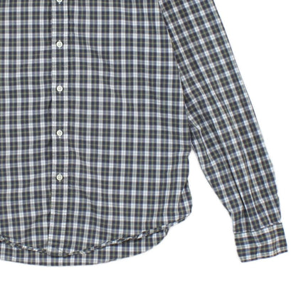 Mens Check Shirt Slim Fit