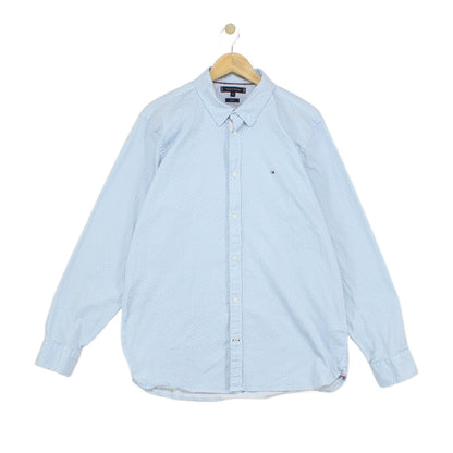 Mens Shirt Long Sleeve Button Down Slim Fit