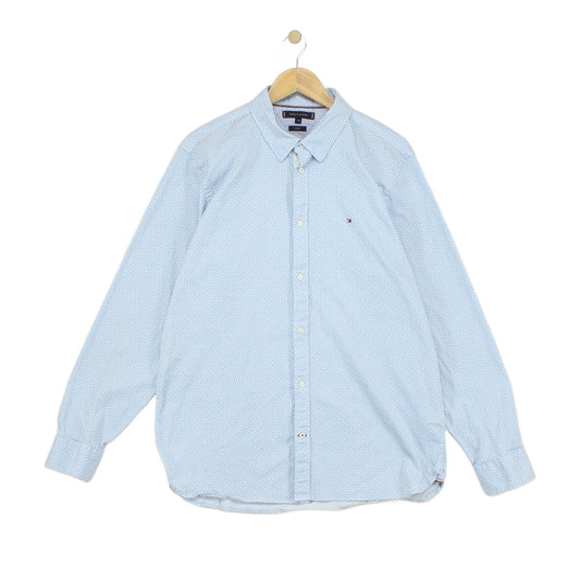 Mens Shirt Long Sleeve Button Down Slim Fit