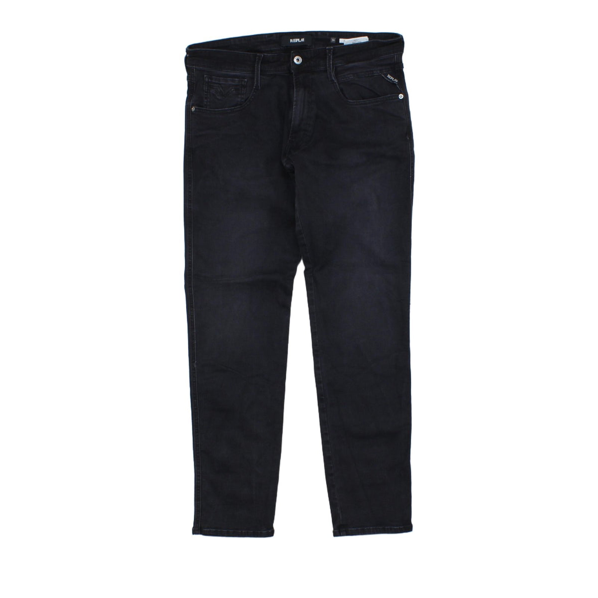 Mens Anbass Jeans Stretch Slim Denim