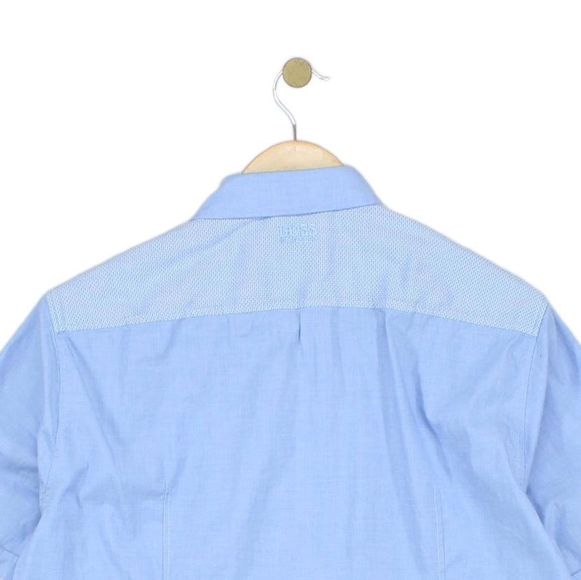 Mens Shirt Stretch Short Sleeve Classic