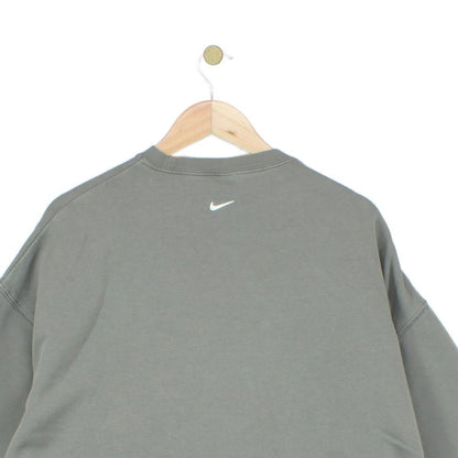 Mens Oversized Sweatshirt Swoosh Logo
