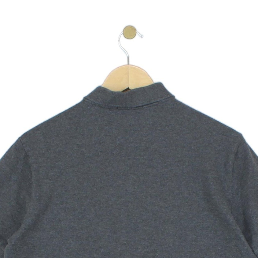 Mens Polo Shirt Slim Fit Short Sleeve Logo
