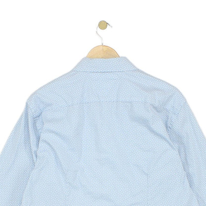 Mens Shirt Long Sleeve Button Down Slim Fit