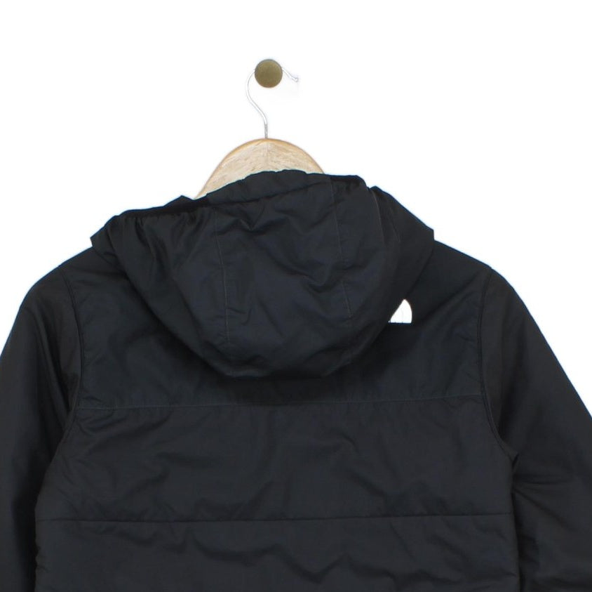 Boys Quilted Jacket Hooded Full Zip Outdoor