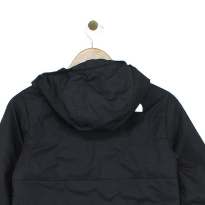 Boys Quilted Jacket Hooded Full Zip Outdoor