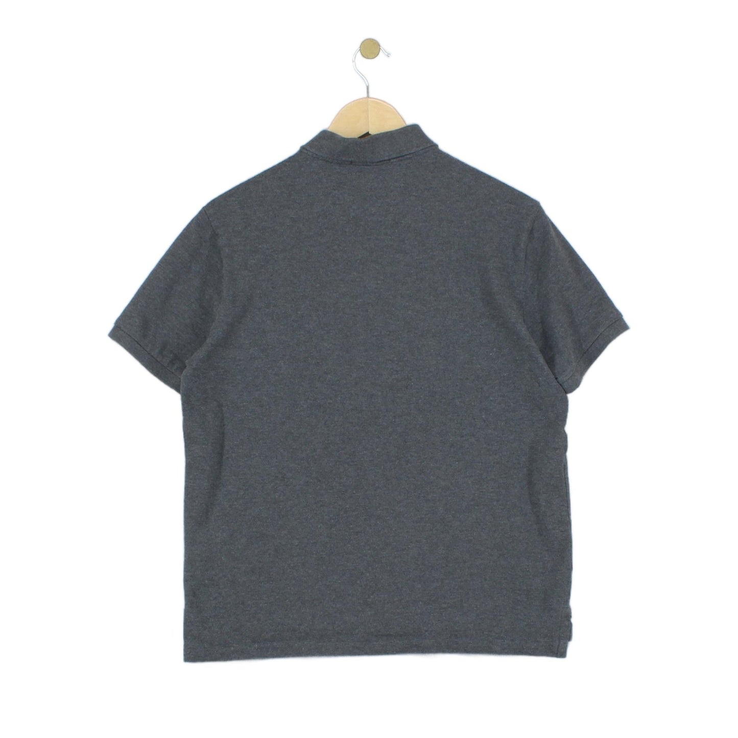 Mens Polo Shirt Slim Fit Short Sleeve Logo