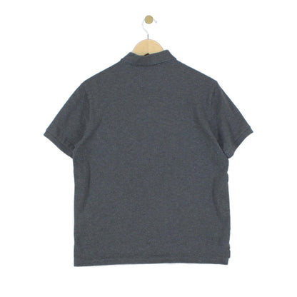 Mens Polo Shirt Slim Fit Short Sleeve Logo