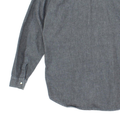 Mens Denim Shirt Made In Portugal Button Up