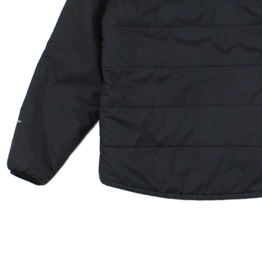 Boys Quilted Jacket Hooded Full Zip Outdoor