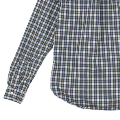 Mens Check Shirt Slim Fit
