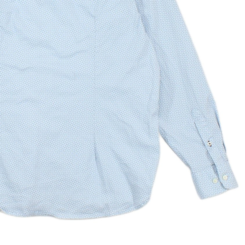 Mens Shirt Long Sleeve Button Down Slim Fit
